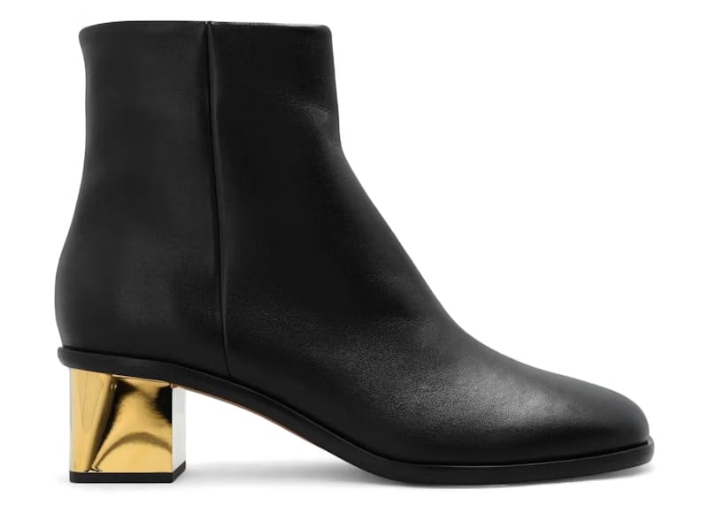 Chloe Rebecca Heeled Ankle Boots Black (Women's)