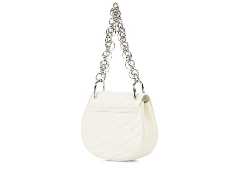 Chloe Drew Bijou Crossbody Mini Natural White