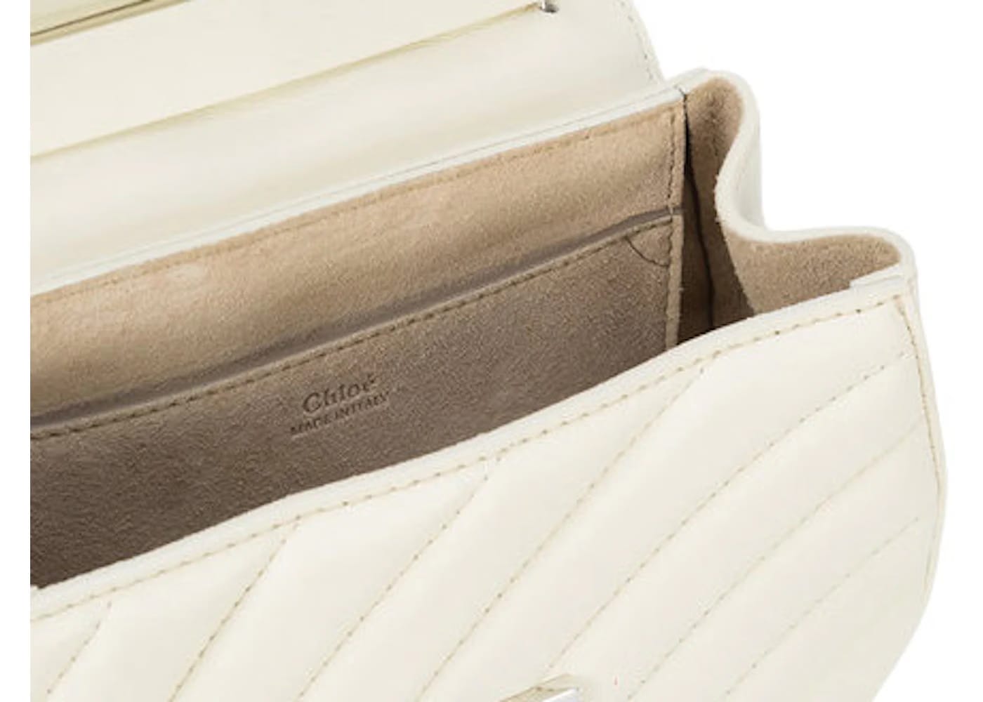 Chloe Drew Bijou Crossbody Mini Natural White