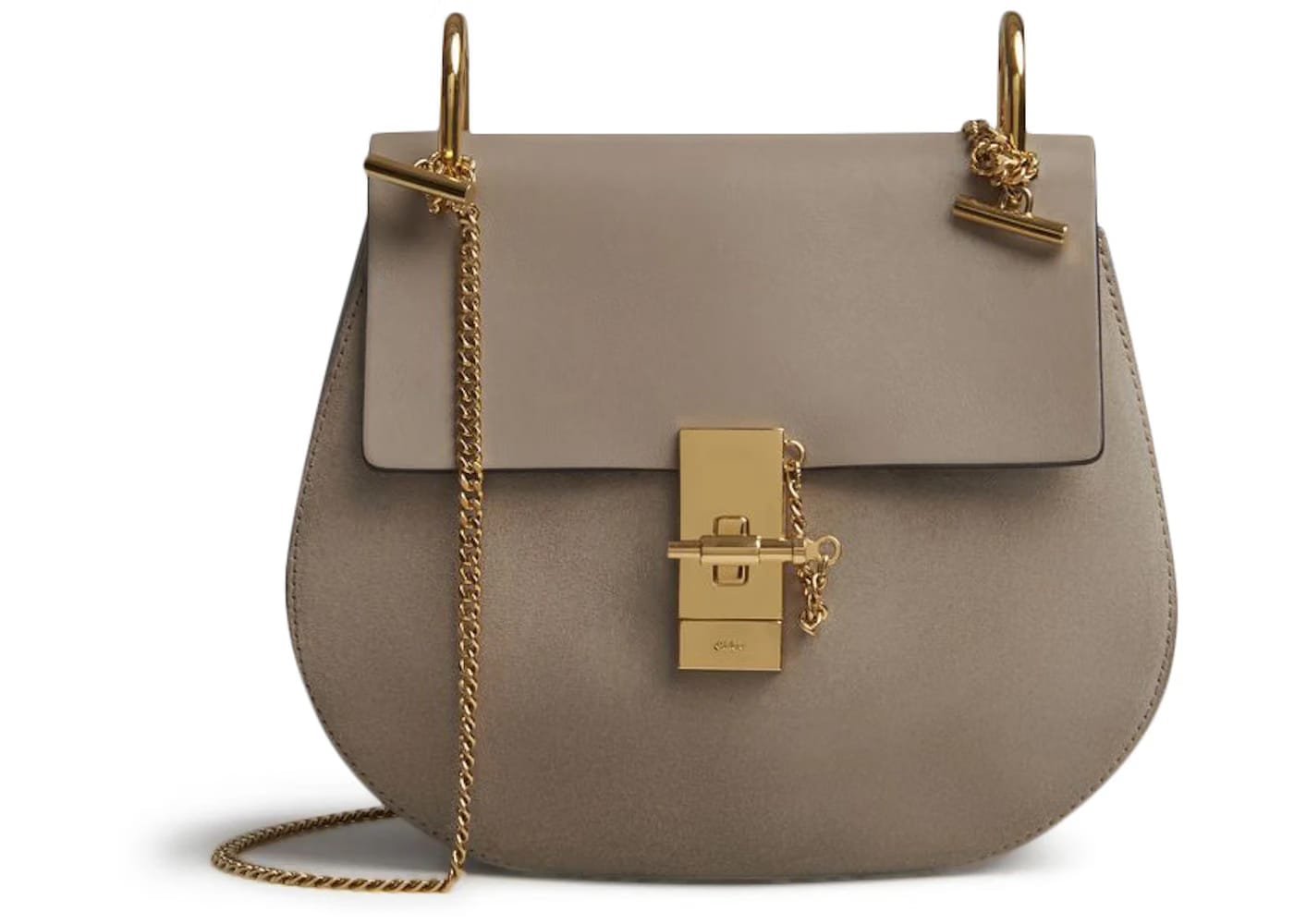 Chloe Drew Smooth/Suede Motty Grey