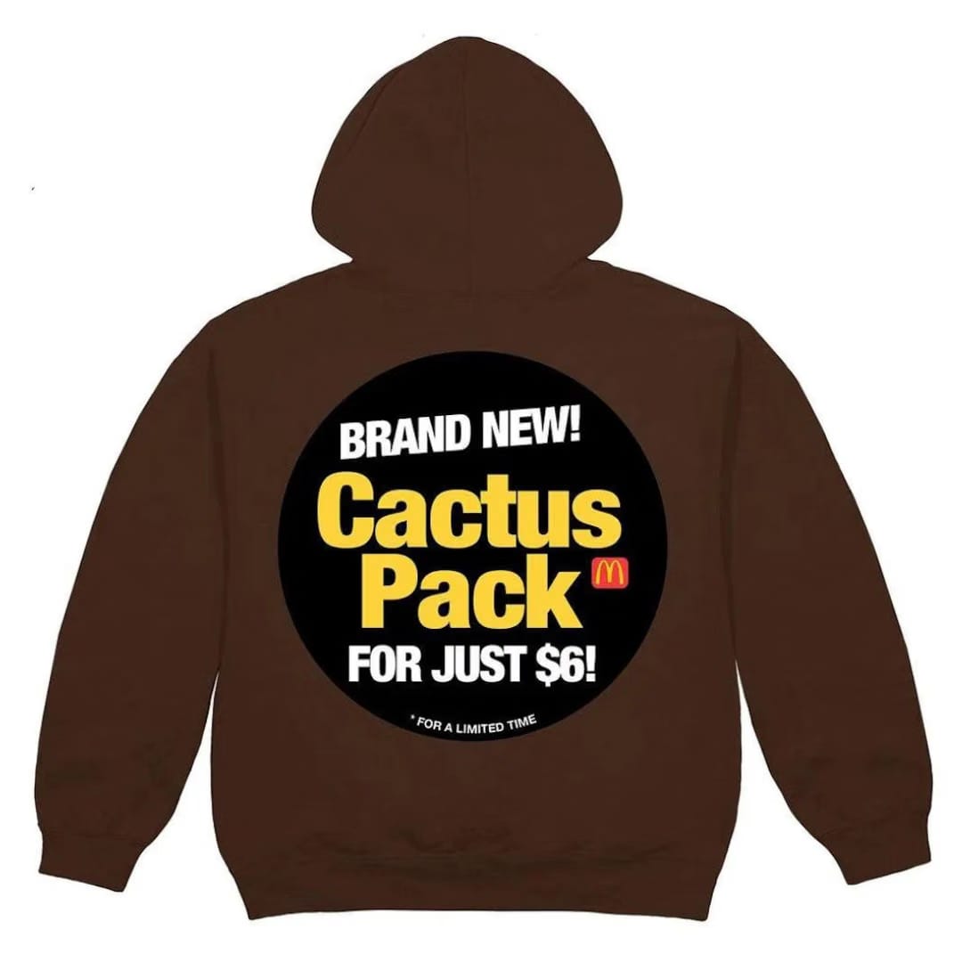 CACTUS JACK BY TRAVIS SCOTT X MCDONALDS CACTUS HOO Brown