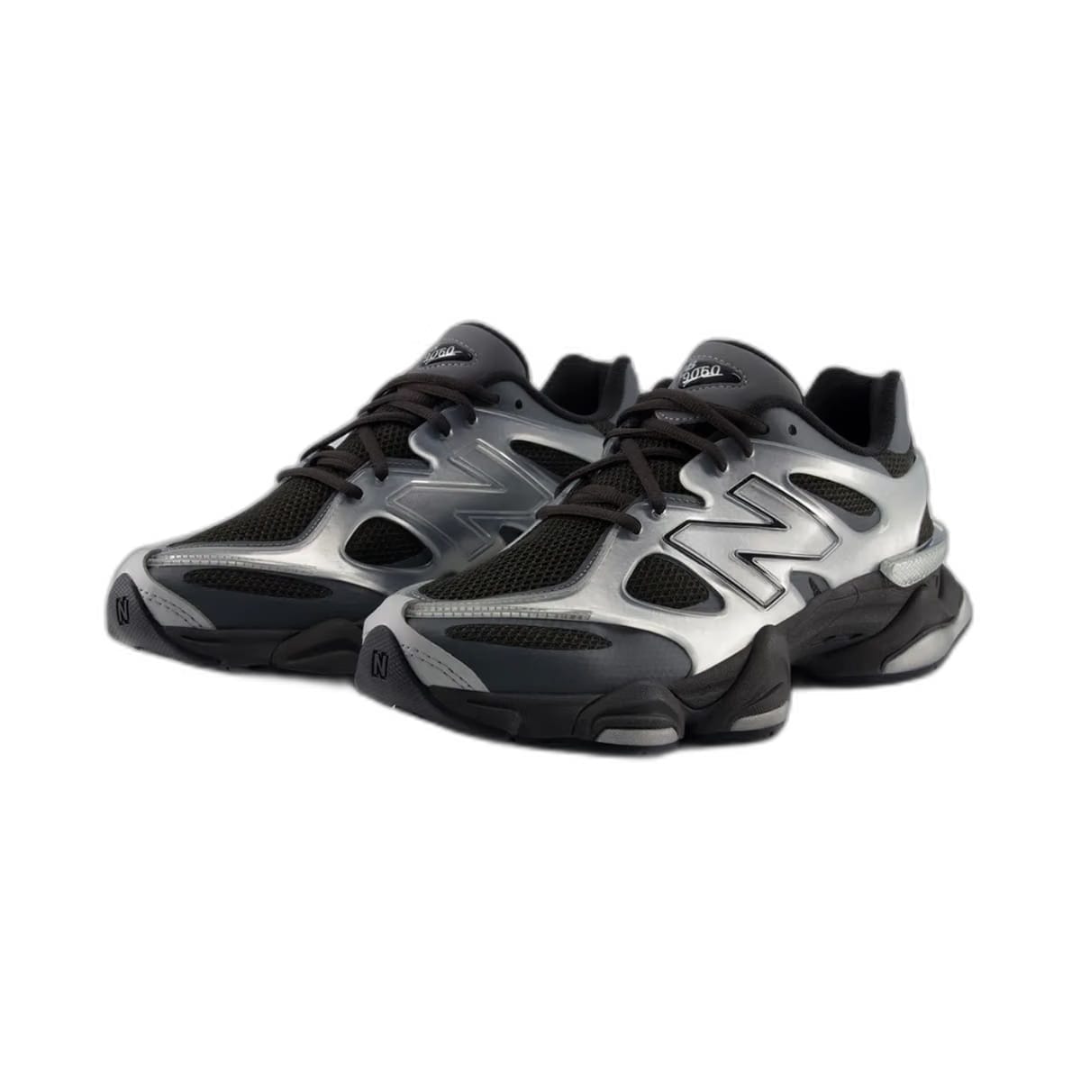 New Balance 9060 x Silver Metallic Black Cement