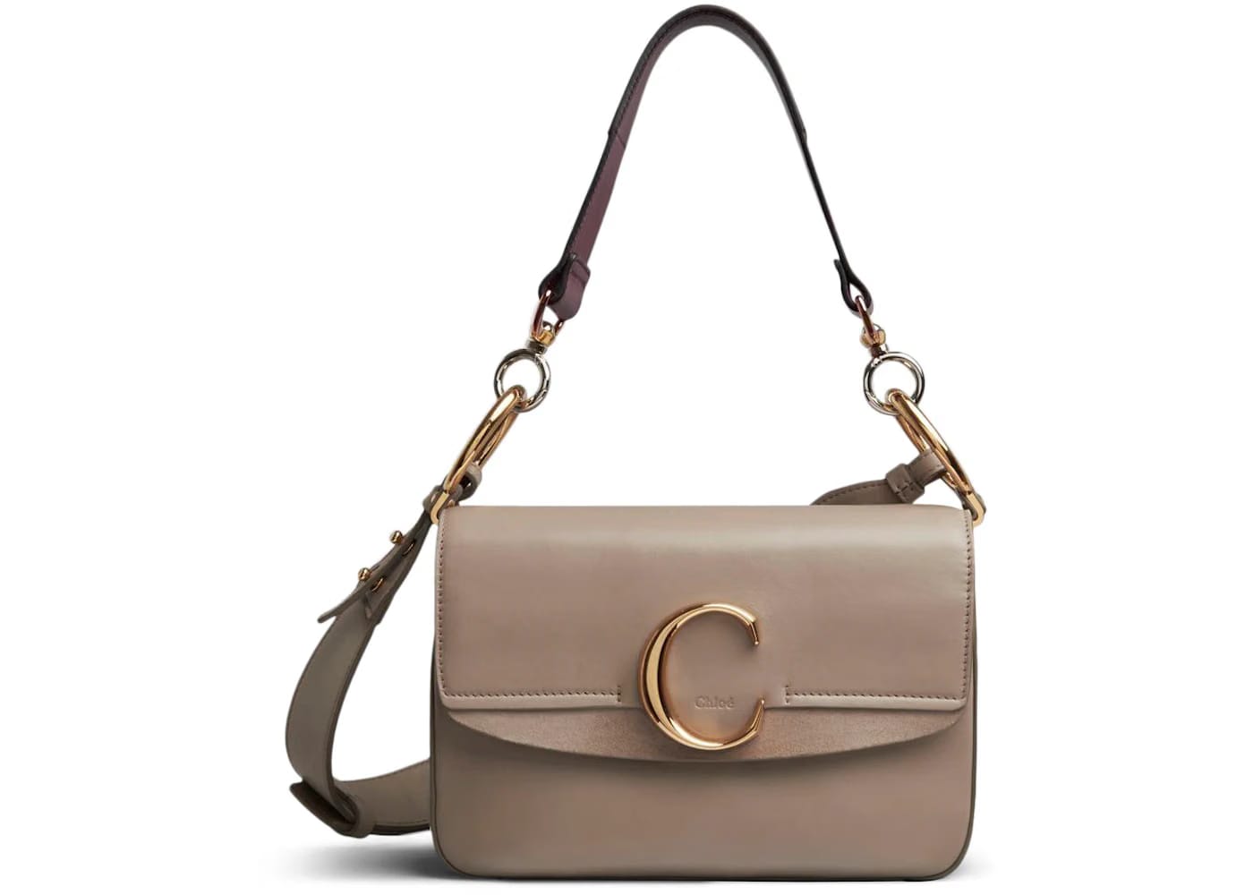 Chloe C Double Carry Small Motty Grey