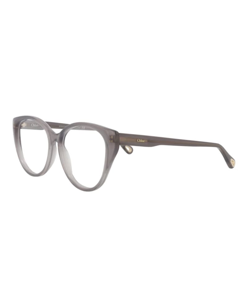 Chloe Cat Eye-Frame Bio Acetate Optical Frames Grey Grey Transparent (CH0052O-30011440-006)