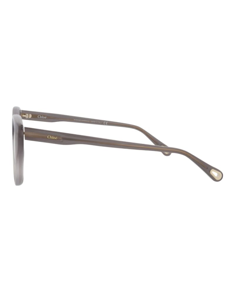 Chloe Cat Eye-Frame Bio Acetate Optical Frames Grey Grey Transparent (CH0052O-30011440-006)