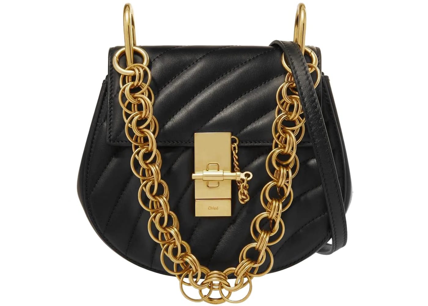 Chloe Drew Bijou Crossbody Small Black
