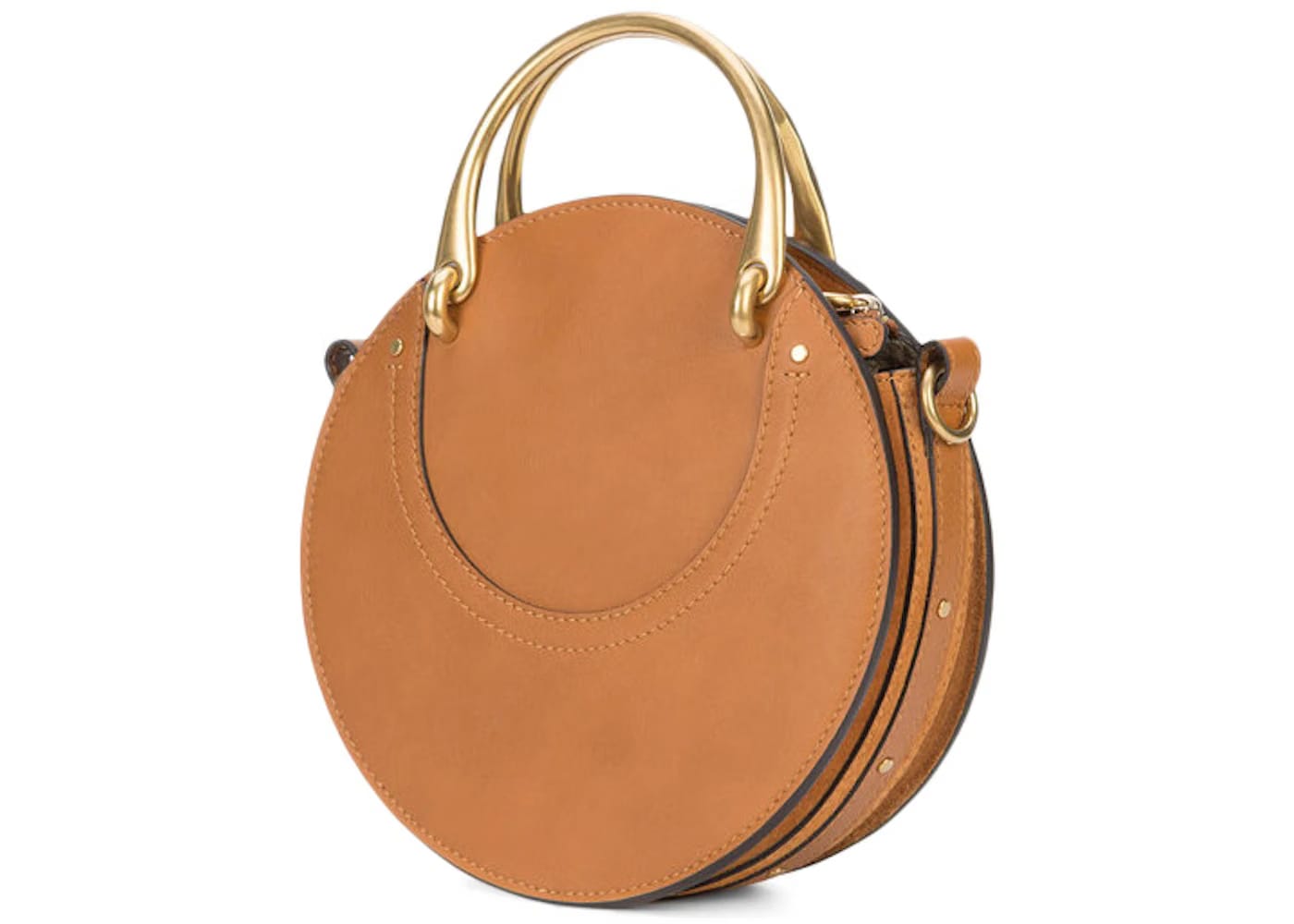 Chloe Pixie Crossbody Small Caramel