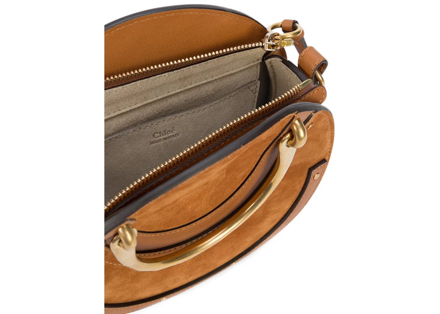 Chloe Pixie Crossbody Small Caramel