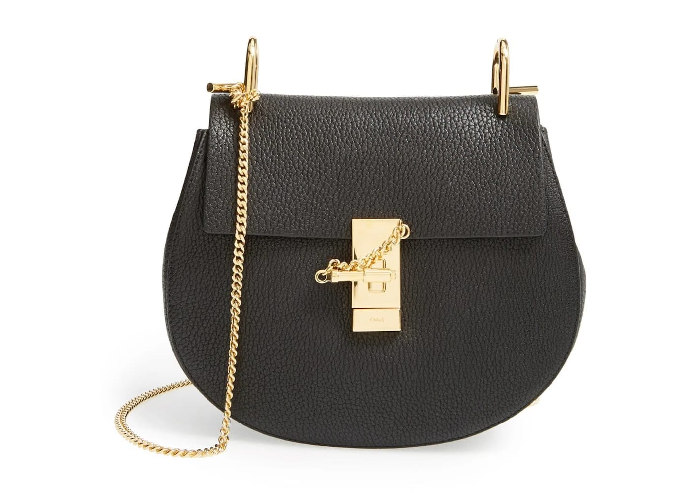 Chloe Shoulder Drew Small Black