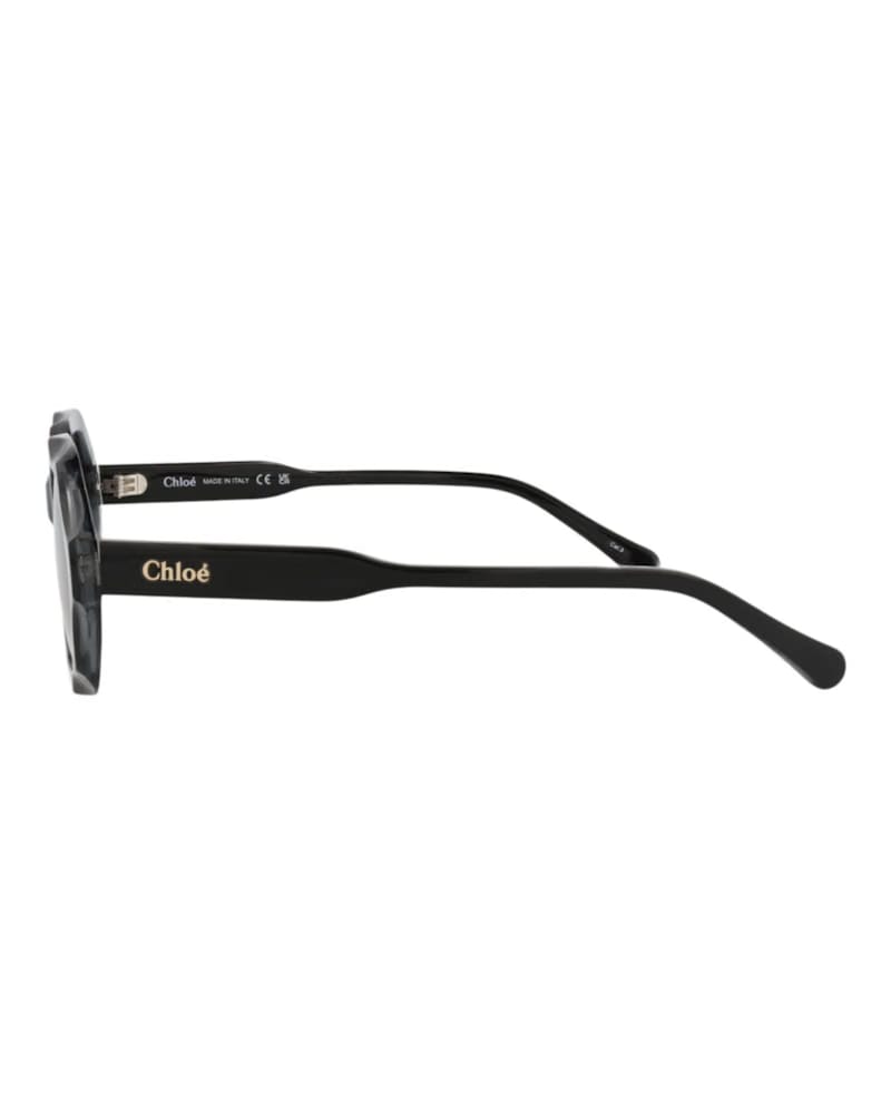 Chloe Square-Frame Recycled Acetate Sunglasses Grey Black Grey (CH0227S-30015142-001)