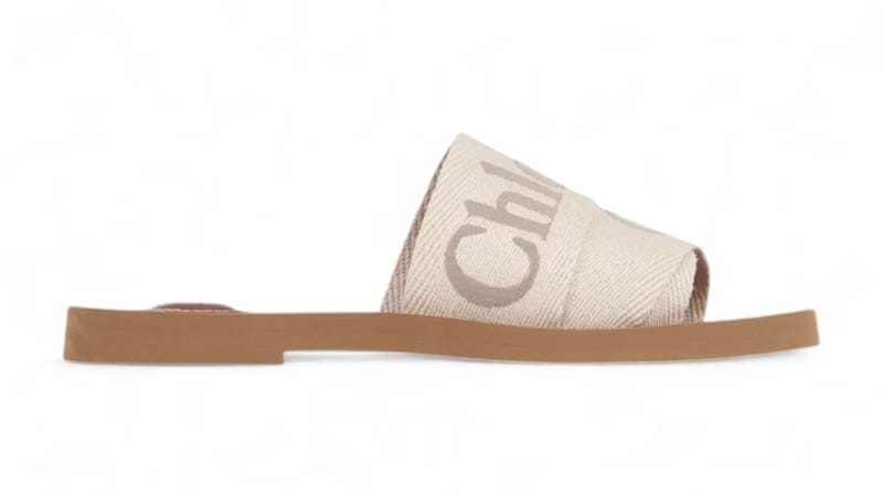 Chloe Woody Flat Mule Blushy Beige (Women's)