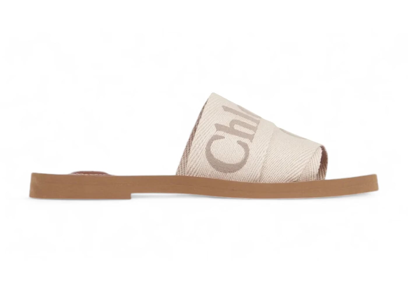 Chloe Woody Flat Mule Blushy Beige (Women's)