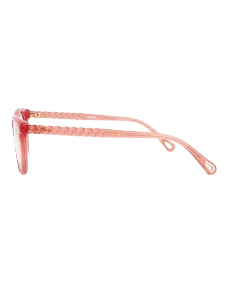 Chloe Cat Eye-Frame Bio Injection Optical Frames Pink Pink Transparent (CH0005O-30009808-001)