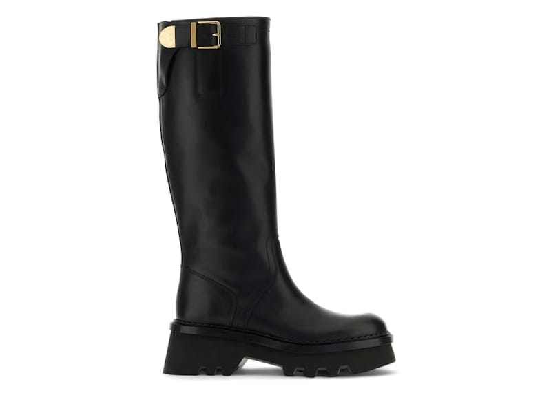 Chloe Owena High Boots Black (Women's)