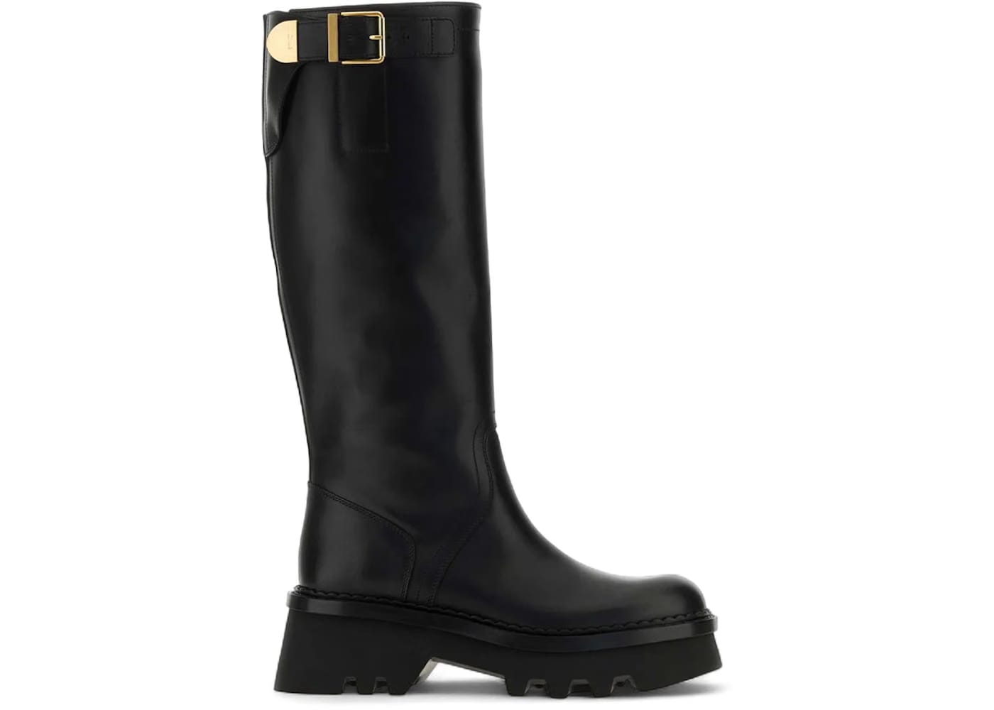Chloe Owena High Boots Black (Women's)
