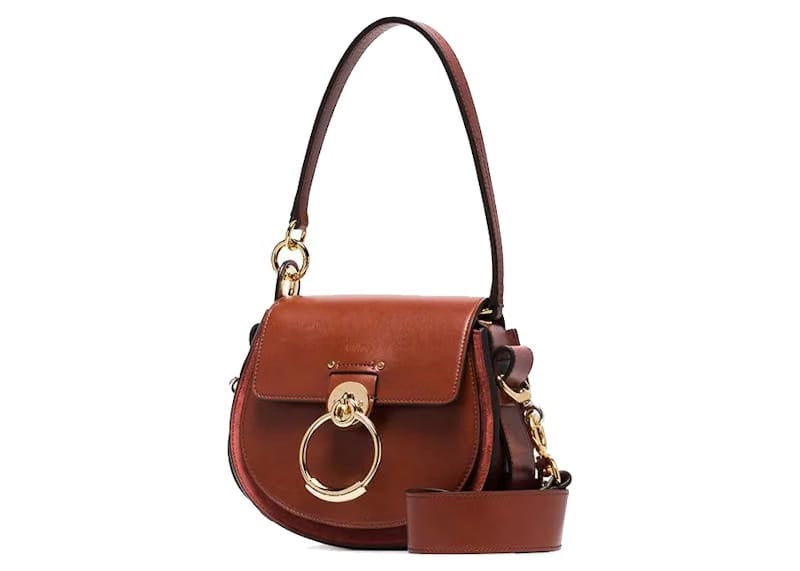 Chloe Small Tess Bag Brown