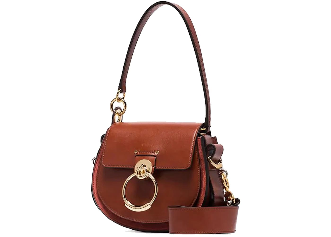 Chloe Small Tess Bag Brown