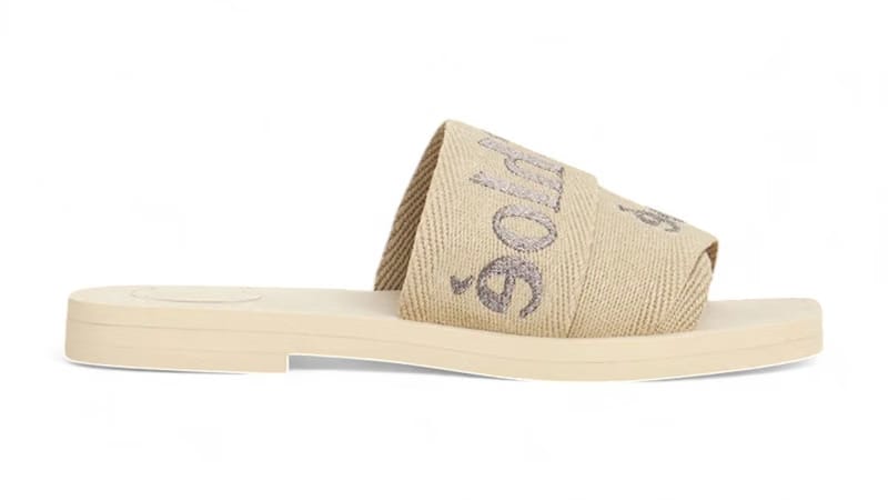 Chloe Woody Mule Beige (Women's)