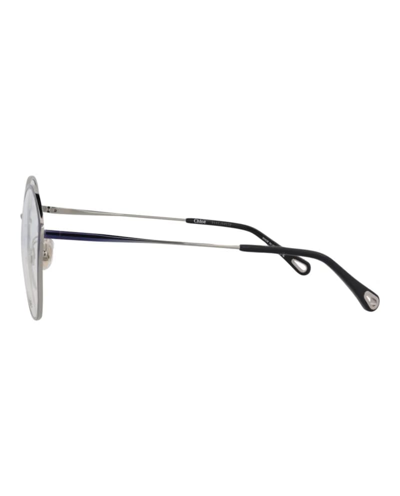 Chloe Square-Frame Metal Optical Frames Blue Blue Transparent (CH0017OA-30009909-001)