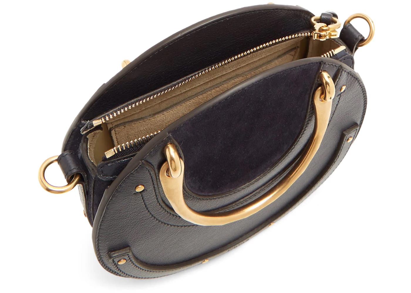 Chloe Pixie Crossbody Small Full Blue