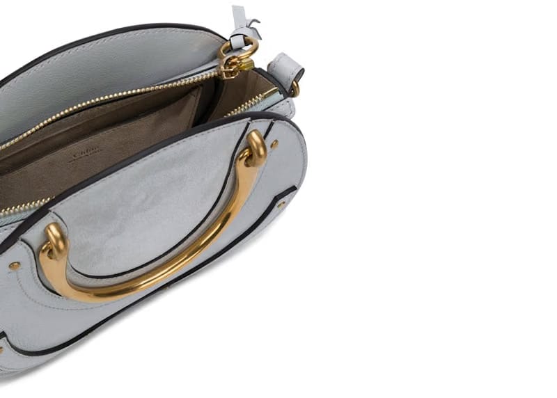 Chloe Pixie Crossbody Small Paste Grey