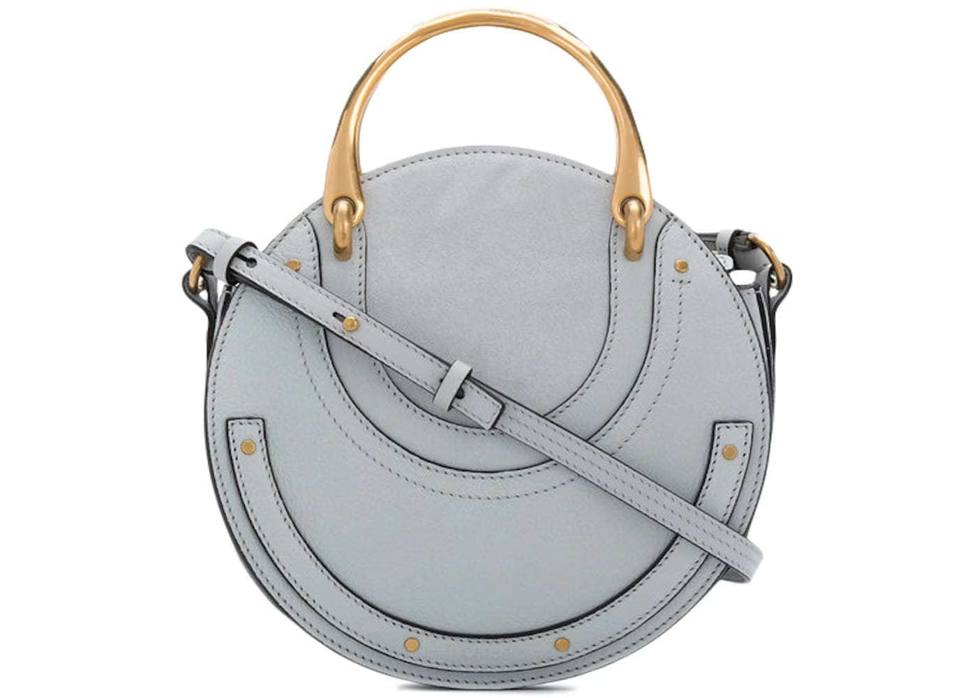 Chloe Pixie Crossbody Small Paste Grey