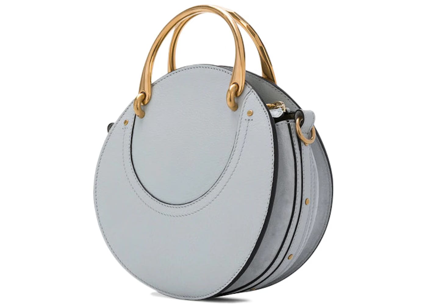 Chloe Pixie Crossbody Small Paste Grey