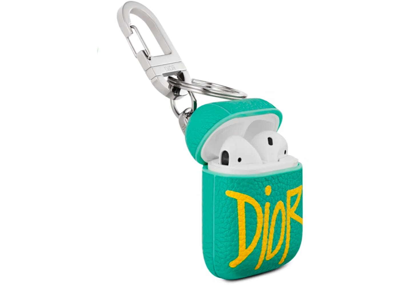 Dior And Shawn Airpods Case Green/Yellow
