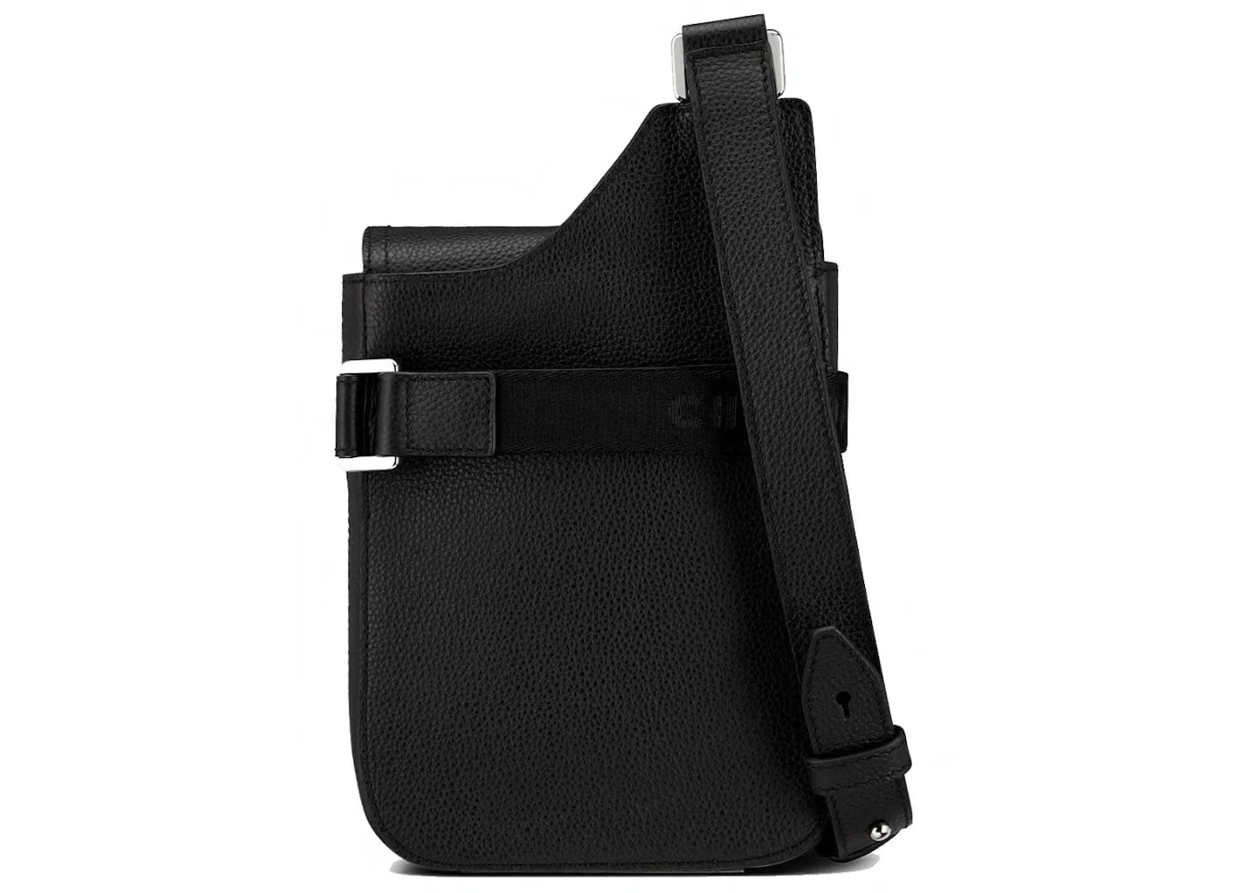 Dior And Shawn Saddle Pouch Black