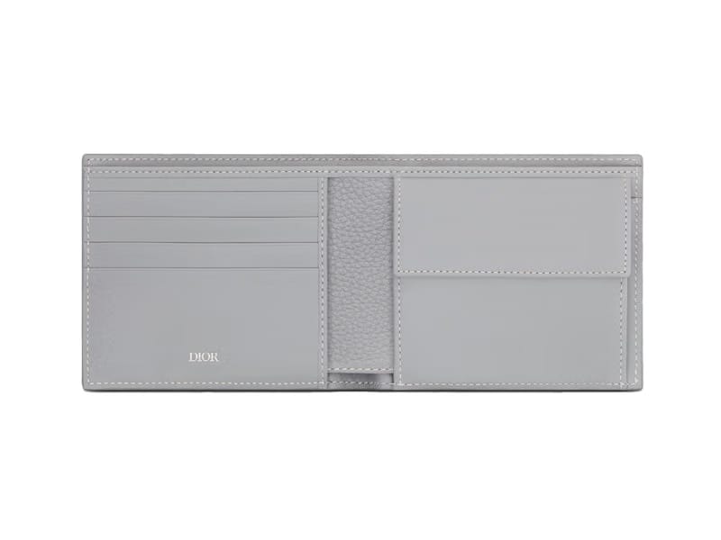 Dior by Birkenstock Christian Dior 1947 Signature (4 Card Slot/Coin Pocket) Wallet Dior Gray