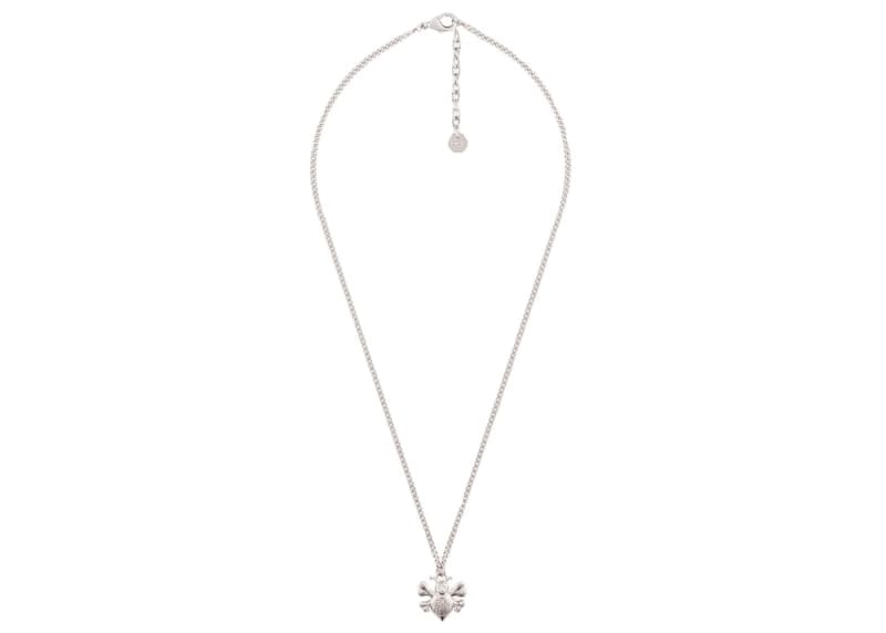 Dior And Shawn Pendant Necklace Silver