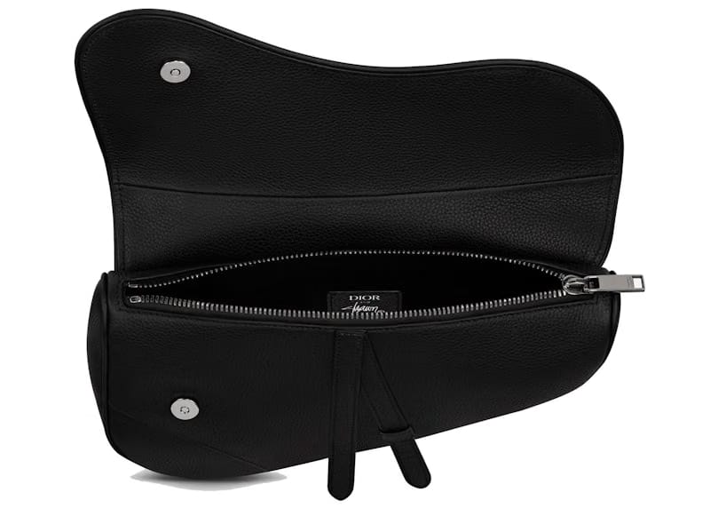 Dior And Shawn Saddle Bag Black