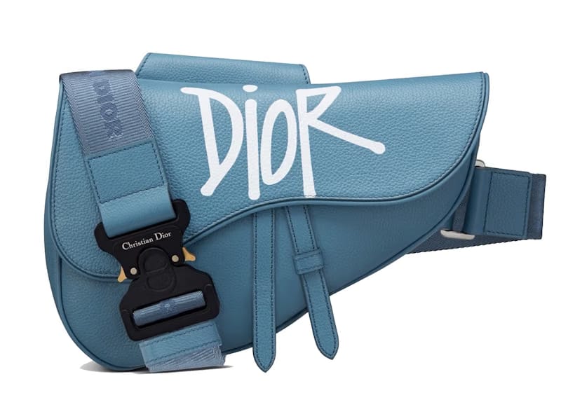 Dior And Shawn Saddle Bag Blue