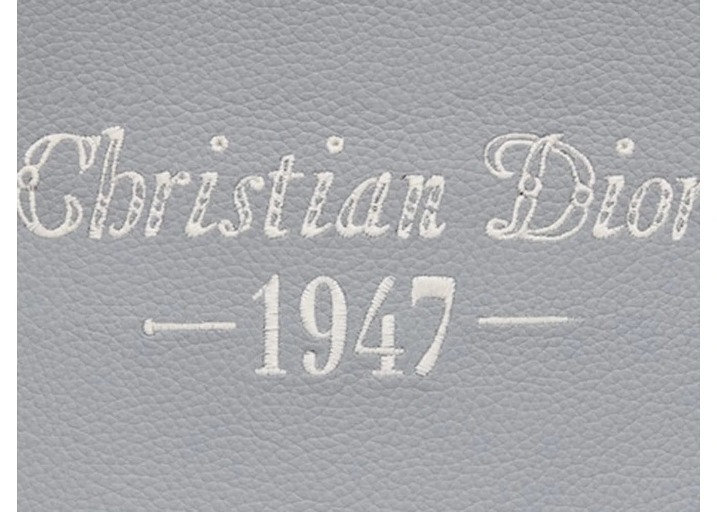 Dior by Birkenstock Christian Dior 1947 Signature A5 Pouch Dior Gray