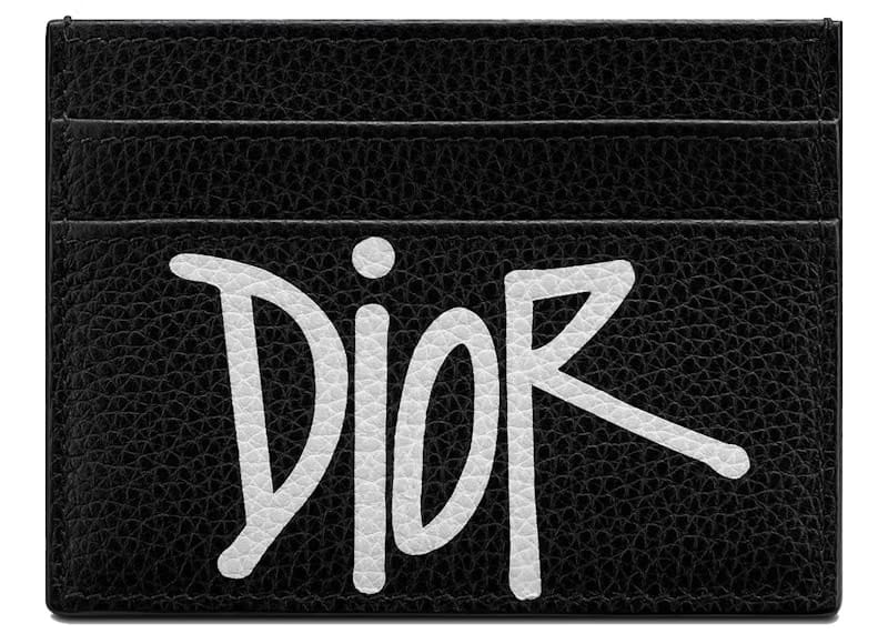 Dior And Shawn Card Holder (4 Card Slot) Black