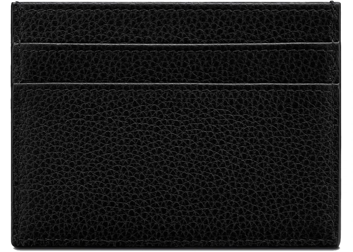 Dior And Shawn Card Holder (4 Card Slot) Black