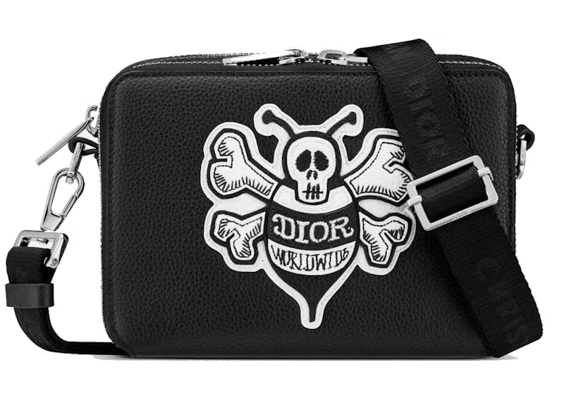 Dior And Shawn Pouch with Strap Black