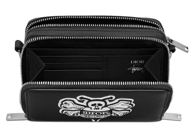 Dior And Shawn Pouch with Strap Black