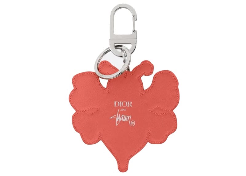 Dior And Shawn Bee Key Ring Pink/Green