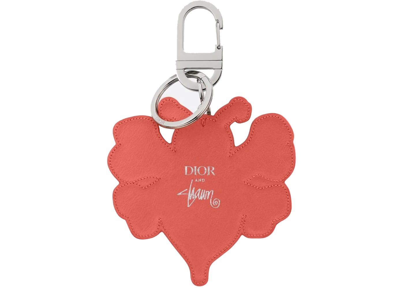 Dior And Shawn Bee Key Ring Pink/Green