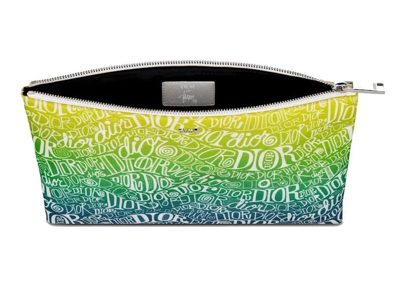 Dior And Shawn Pouch Nylon Multicolor