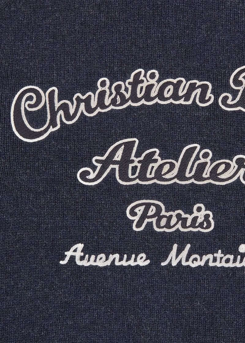 Dior Christian Dior Atelier Sweater Blue White