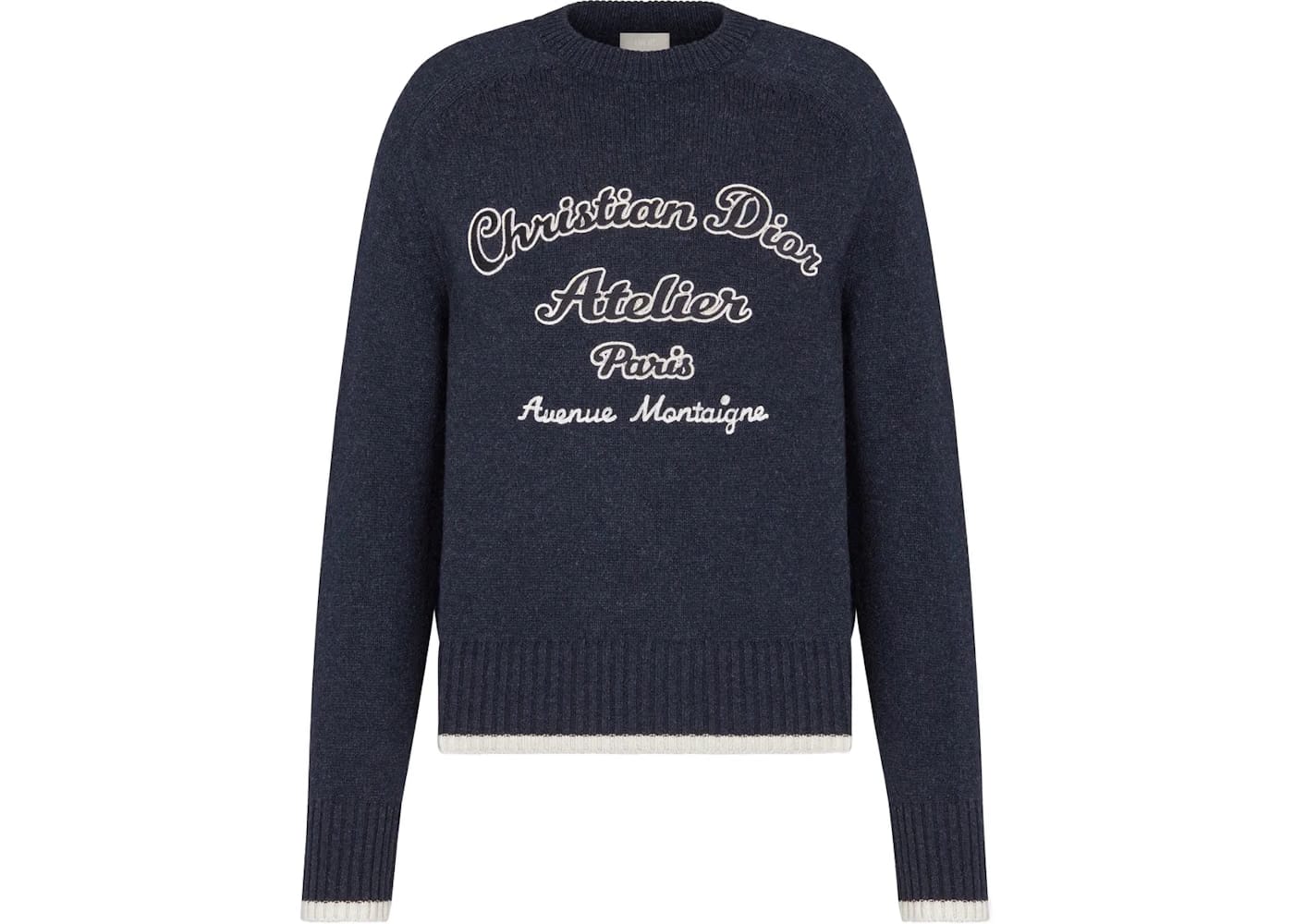 Dior Christian Dior Atelier Sweater Blue White
