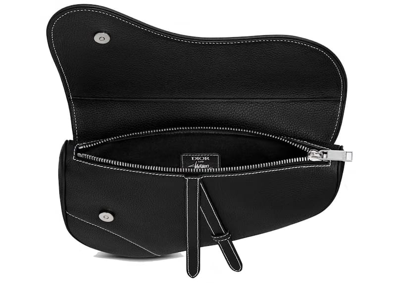 Dior And Shawn Saddle Bag Bee Black
