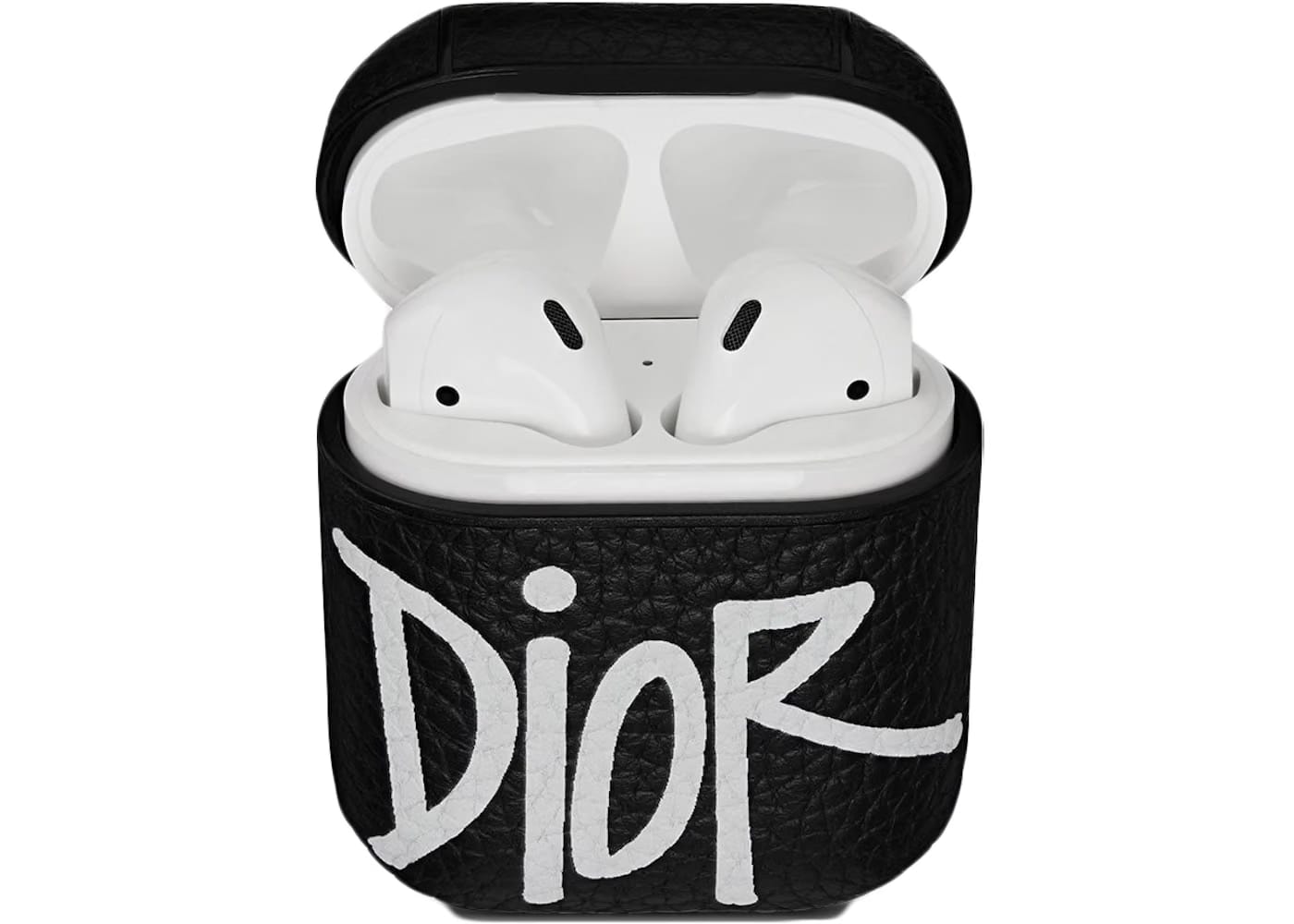 Dior And Shawn Airpods Case Black