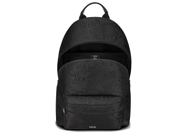 Dior And Shawn Rider Backpack Black