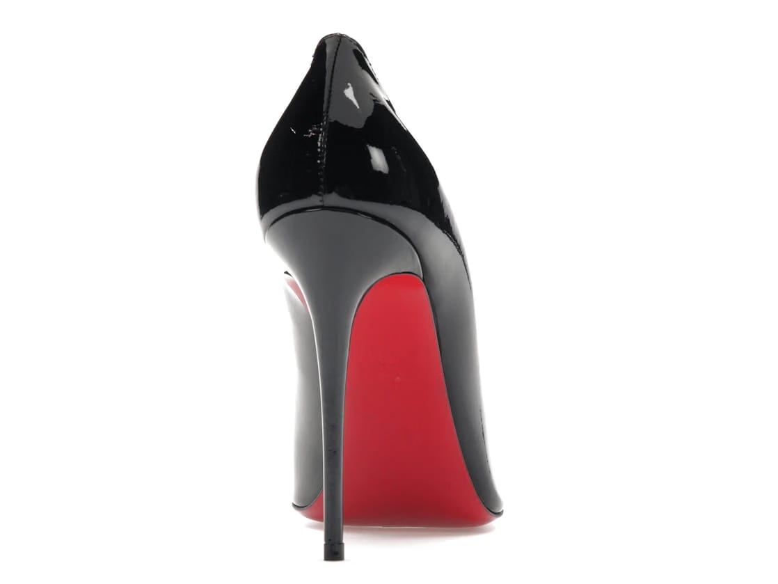 Christian Louboutin Kate 100mm Pump Black Patent Leather