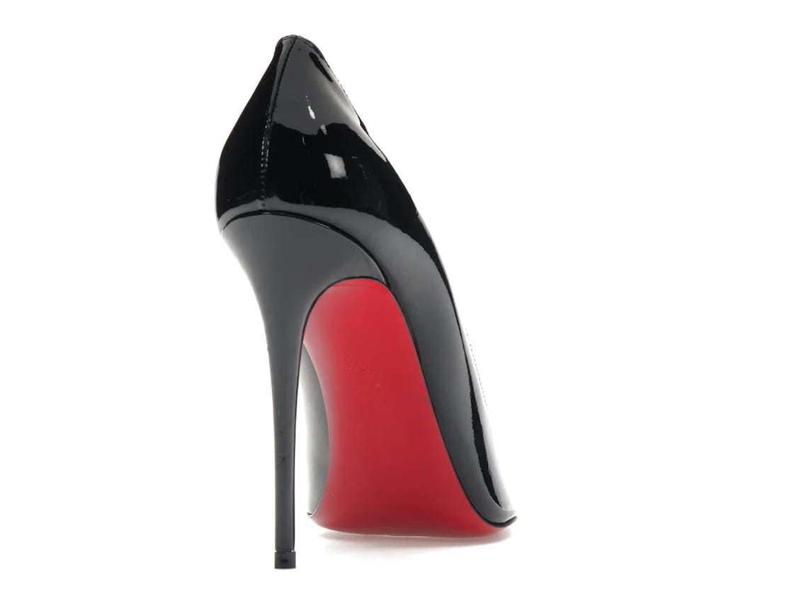 Christian Louboutin Kate 100mm Pump Black Patent Leather