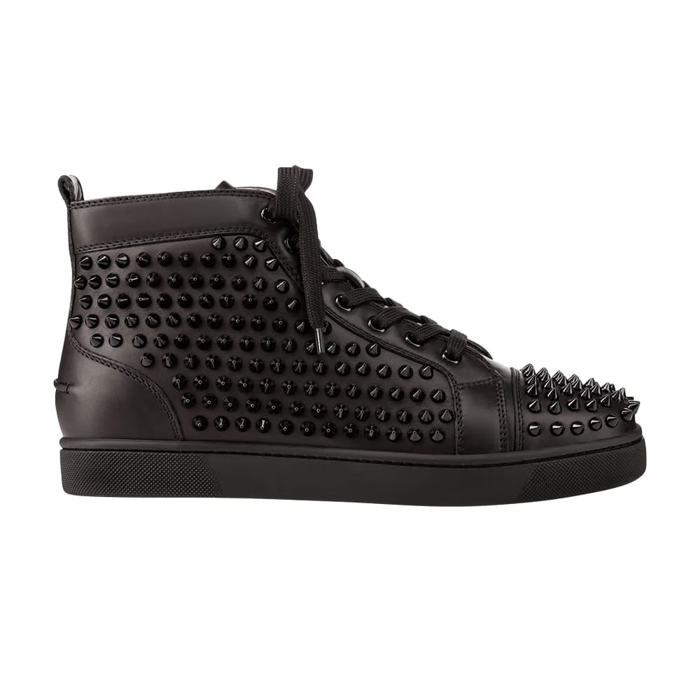 Christian Louboutin Spikes High Black