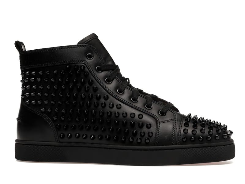 Christian Louboutin Spikes High Black